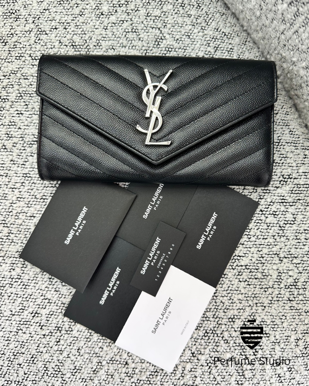 YSL Portefeuille Femme Long Wallet
