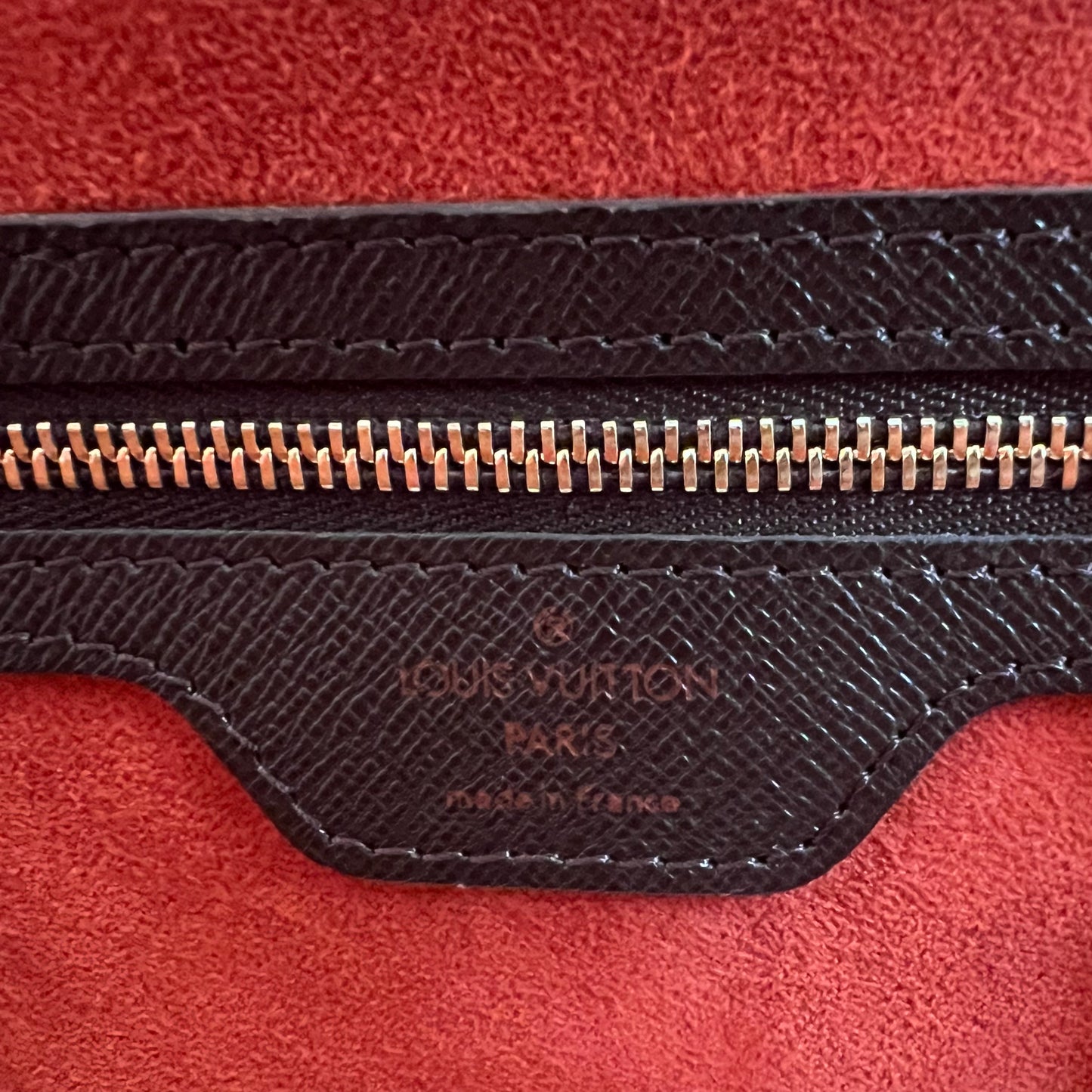 Louis Vuitton Damier Ebène Triana Bag