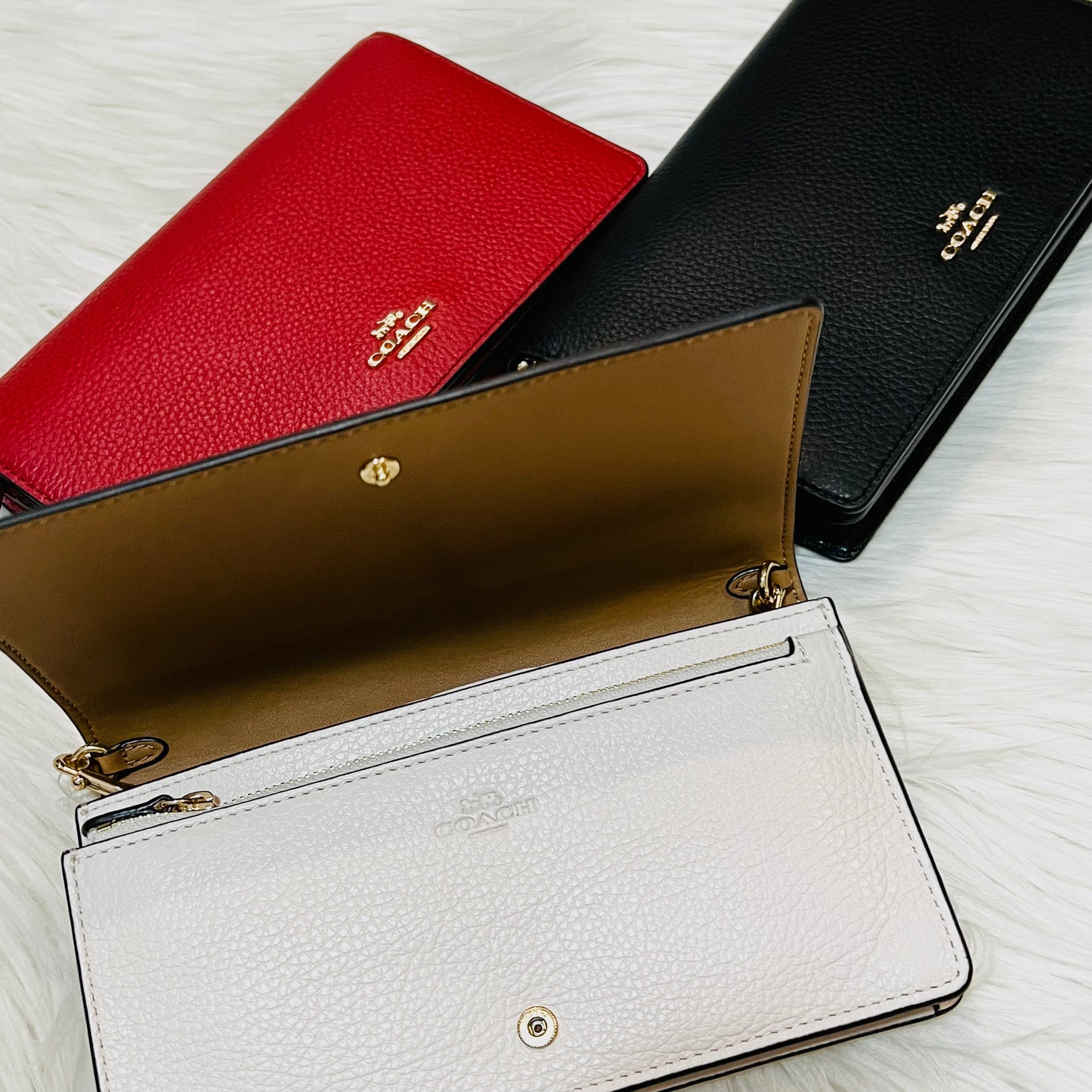 Coach Anna Foldover Crossbody Clutch