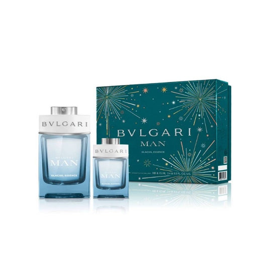 Bvlgari Man Glacial Essence EDP Set 100ml & 15ml