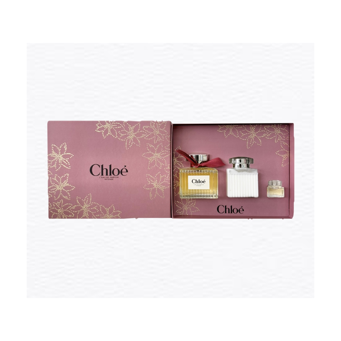 Chloe L'eau de Parfum Intense Set 100ml EDP Int/100ml Body Lotion/5ml EDP Int