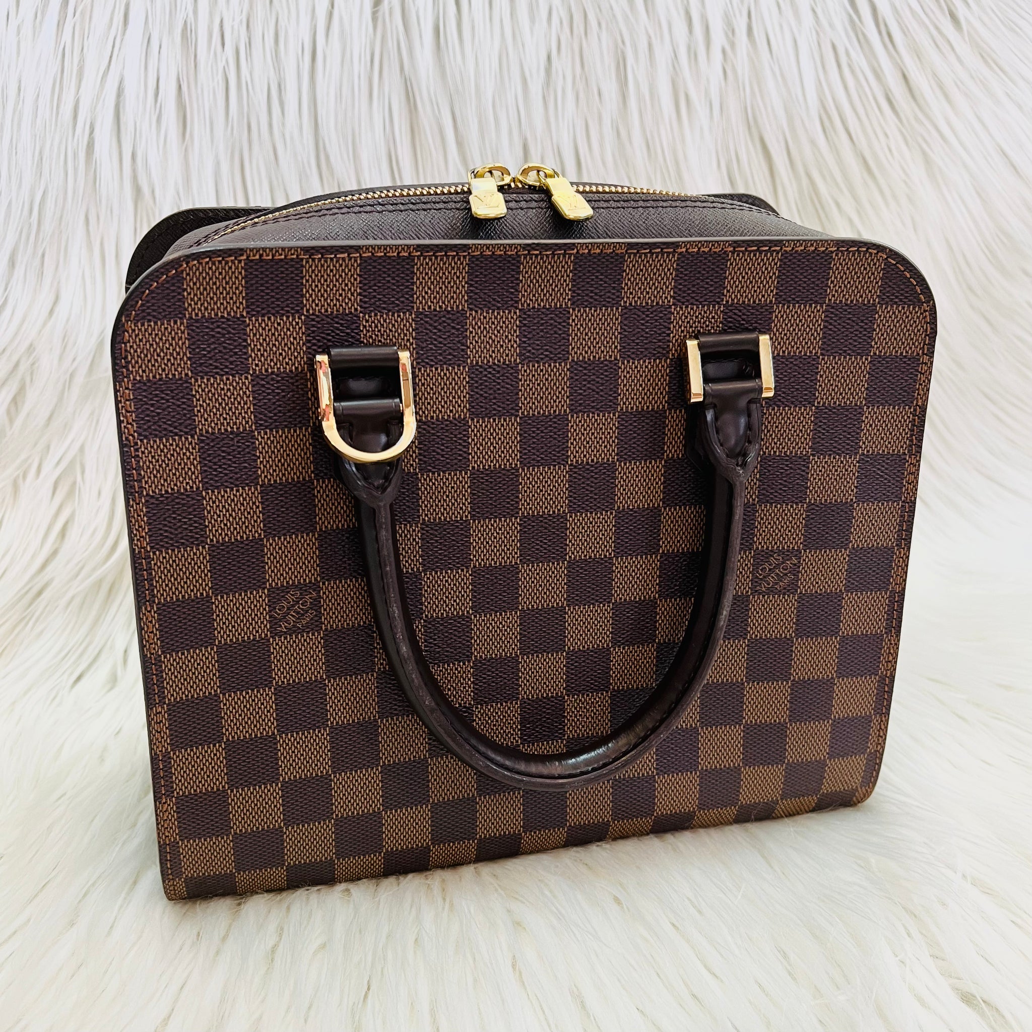 LOUIS VUITTON Damier Ebene Triana 1235408